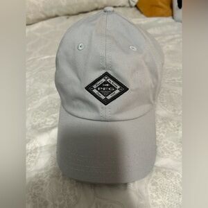 Columbia PFG hat light gray adjustable back